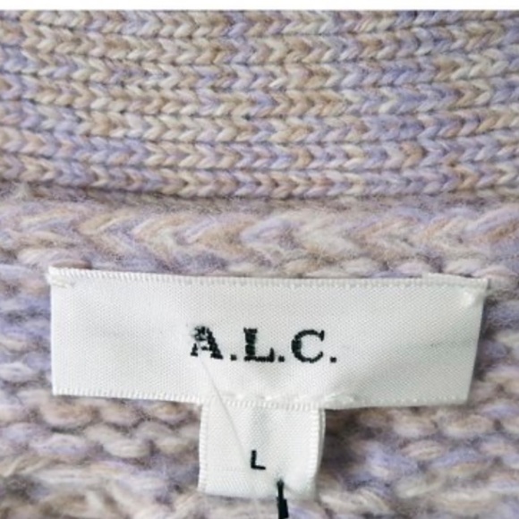 A.L.C. Jacks Honeycomb Cardigan, worn once, size L - Picture 6 of 9